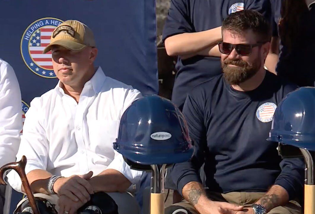 Home under construction in Port St. Lucie for Marine who lost both legs in Afghanistan